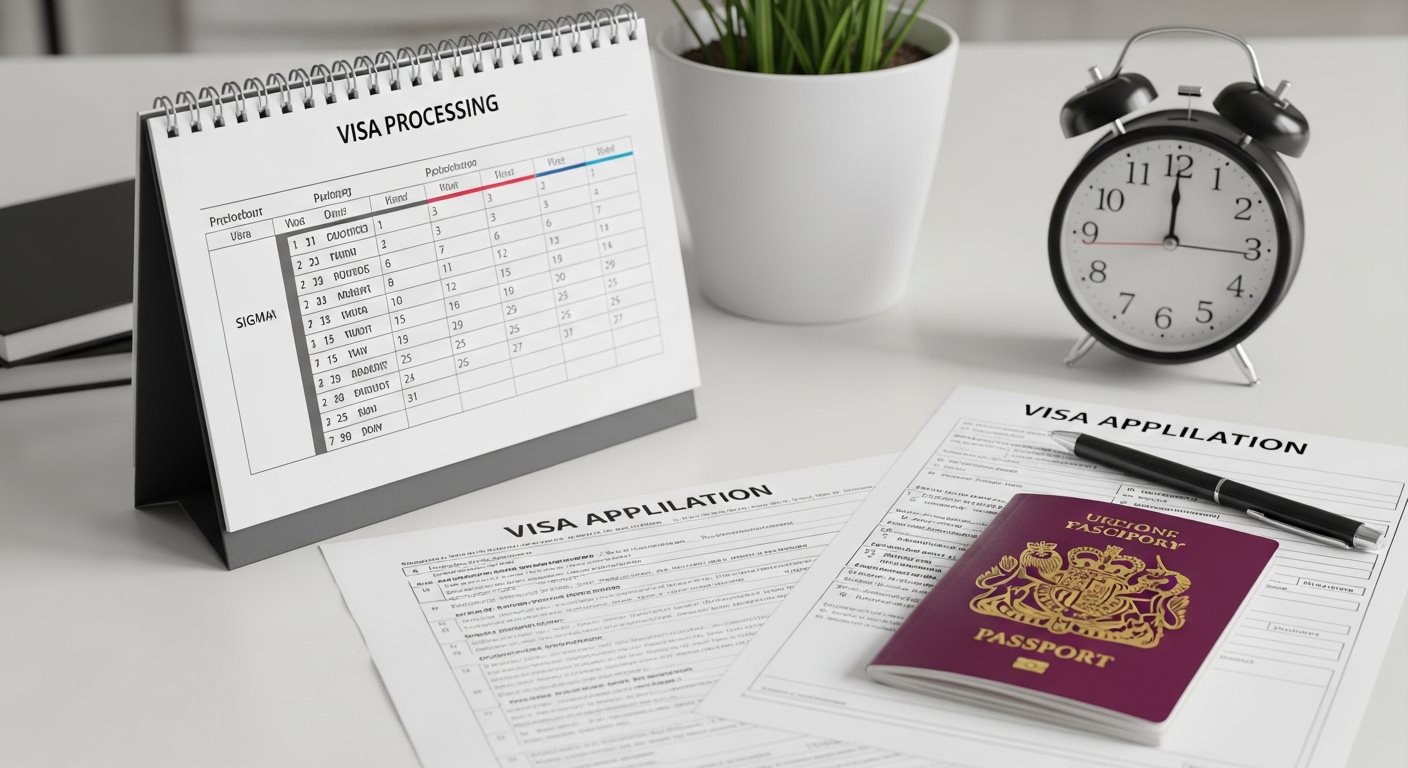 Facteurs influençant les délais de traitement des visas