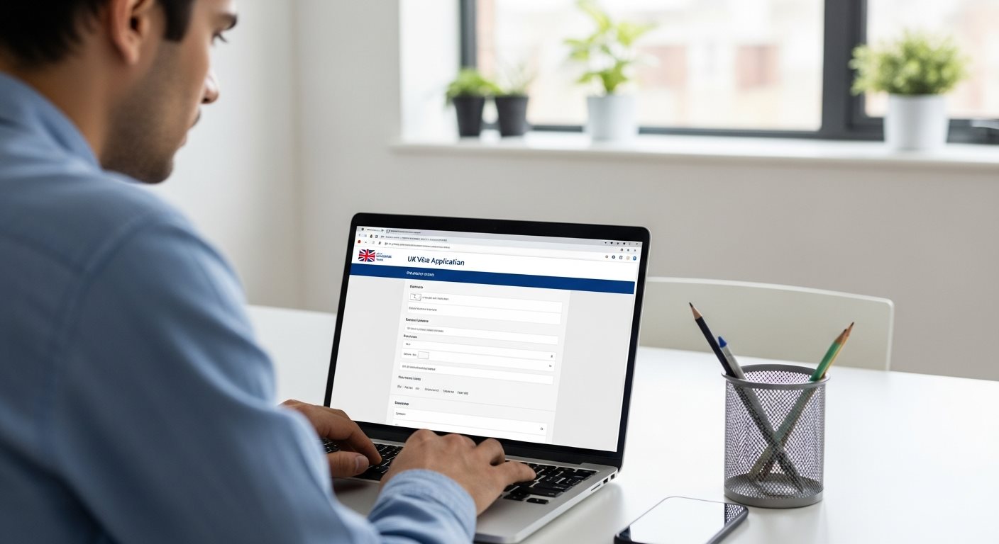 Test d'éligibilité pour visa britannique