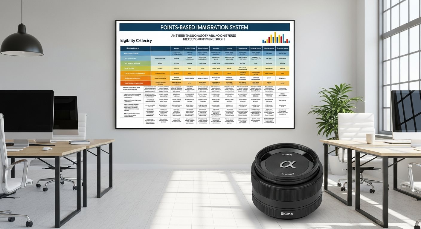 Système de points pour visa de travail britannique